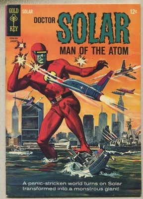 Doctor Solar- Man Of The Atom: #10 FN/VF World Turns On Solar Gold Key Comics SA - Image 1 of 2