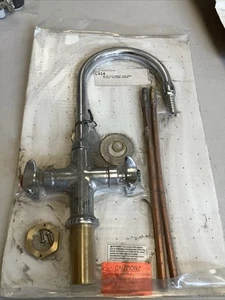 Watersaver Deck Mounted Mixer Faucet w/Flow Control. Polished Chrome. L414 G6 - Picture 1 of 6