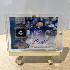 K49,585 - 2013 Topps Chasing History Auto #CA Chris Archer in one touch - Picture 1 of 2