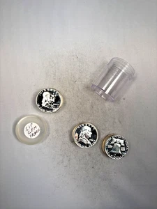 1961P GEM PROOF FRANKLIN HALF DOLLAR 90% SILVER 20 COIN $10 ROLL  NOT BU - Picture 1 of 1