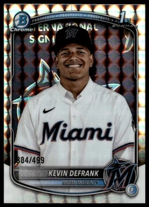 Kevin Defrank #BCP-205 2025 Bowman Cromo Geometrico #/499 5925 - Foto 1 di 2