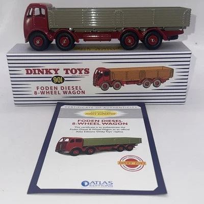 Vagón de 8 ruedas Dinky 901 Foden diésel Foto 1 de 4