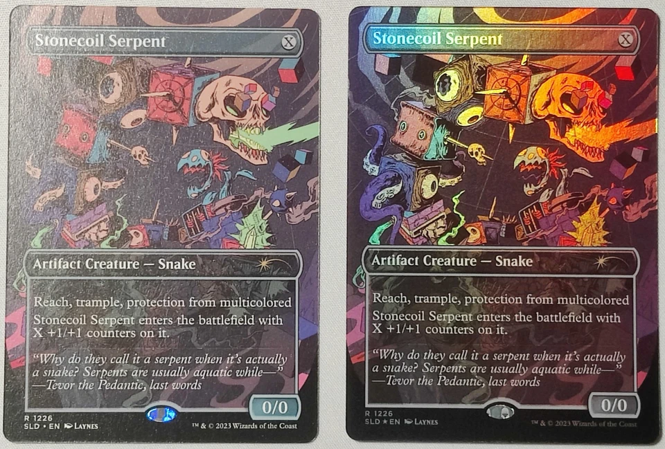 MTG Secret Lair Stonecoil Serpent #1226 -SLD Ssssssnakesssss [UPick Foil/Reg] NM - Image 1 of 1
