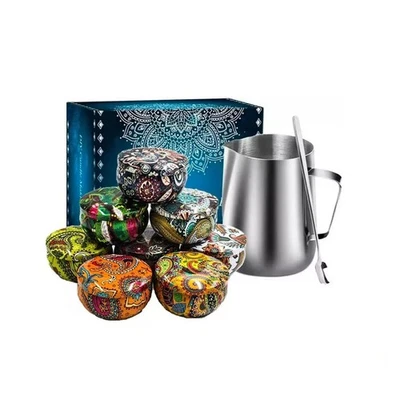 Candle Making Kit Contains Beeswax Candle Jar DIY Scented Candle Set Arts And - Image 1 of 4