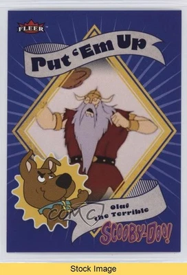 2024 Fleer Scooby Doo Put 'em Up! Stickers Olaf the Terrible #56 READ - Image 1 of 3