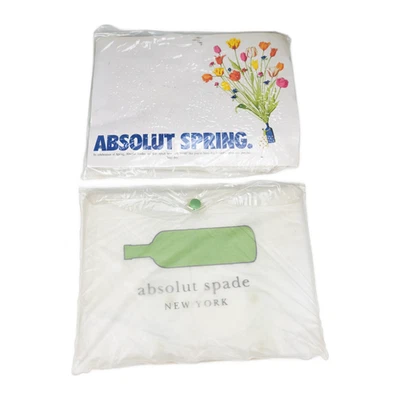 NOS Vintage Kate Spade Absolut Spade Rain Poncho 1999 Promotional - Image 1 of 4