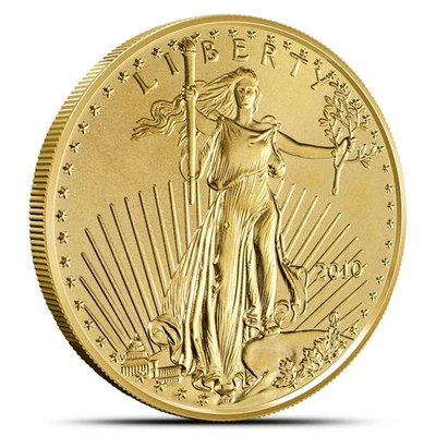 2010 1/4 oz American Gold Eagle Coin - Image 1 of 2