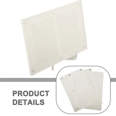 Présentoir photo magnétique acrylique parfait pour les bureaux et la maison - Photo 1/4