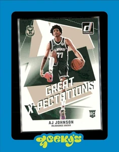 2024-25 Panini Donruss - Great X-Pectations AJ Johnson #6 Winter (RC) - Picture 1 of 2