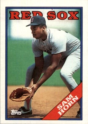 1988 Topps MLB Sam Horn #377 - Image 1 of 2
