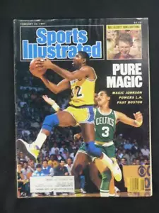 Sports Illustrated Magazine February 23 1987 Magic Johnson Los Angeles Lakers - Picture 1 of 1