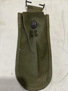 Plier case ww2 1945 E A Brown Manufactured New Unissued Green Canvas Late War - Picture 1 of 4