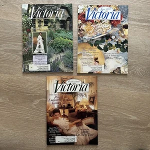 Vintage Victoria Magazine Lot 1993 March, June, Oct. - Picture 1 of 10