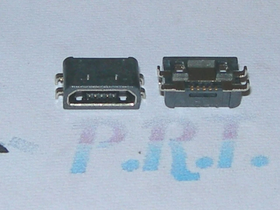 CONNETTORE DI RICARICA ( 2 pezzi ) MICRO USB PER nokia lumia n800 lumia 900 - Immagine 1 di 1