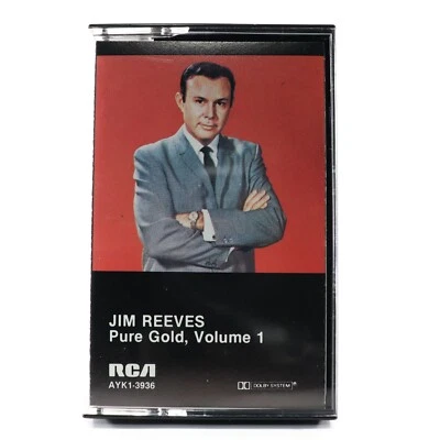 Jim Reeves Pure Gold Volume 1 (Cassette Tape, 1978 RCA) AYK1-3936 Tested Country - Image 1 of 4