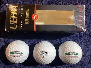The White House Golf Balls Set of 3 Wilson Ultra Distance 90 Golf Balls - NIB - Picture 1 of 3