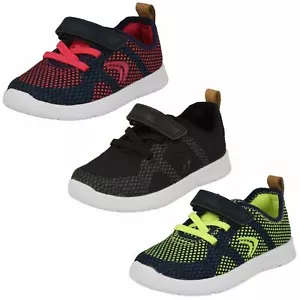 Entrenadores informales Clarks unisex para niños Ath Flux - Imagen 1 de 28