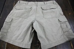 RedHead Men's 40W x 9L Khaki Tan Cargo Jean Shorts #B337 - Picture 1 of 4