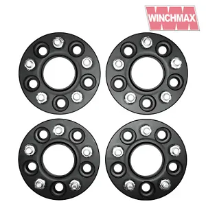 Ford Wheel Spacers 5x108 20mm Focus MK2, MK3, RS, ST. BLACK T4 Hub Centric - x 4 - Picture 1 of 8