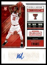 2018-19 Panini Contenders Draft Picks #98 Keenan Evans Rookie Autograph