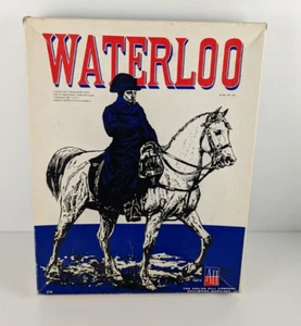 Waterloo Board Game Avalon Hill 1962 Campaign War Game Punched Napoleon Complete - Picture 1 of 12