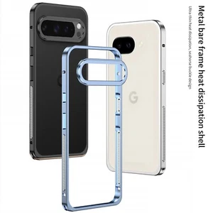 Aluminum Bumper Frame Case +lens Film For Google Pixel 10 9 Pro XL 8 7 Pro 9a - Picture 1 of 32