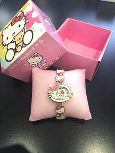Hello Kitty Mädchenuhr Armband verpackt Geschenkset *BRANDNEU* - Bild 1 von 12