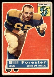 1956 Topps Bill Forester Green Bay Packers #79 - Foto 1 di 2