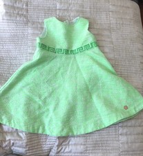 Young Versace Girls 6 A Green Dress