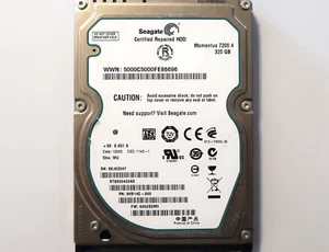 Seagate ST9320423AS 9HV14E-300 D002SDM1 (5VJ6) China WU 320gb 2.5" Sata June2010 - Picture 1 of 1