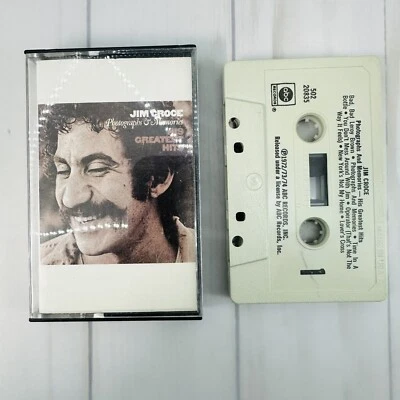 Jim Croce Photographs & Memories: His Greatest Hits 5022835 Cassette 1974 - Image 1 of 4