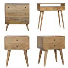 Bedroom furniture set mid century 2 bedsides chest of drawers and dressing table
