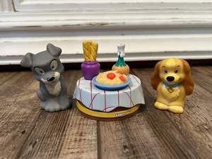 Vintage Movie Classic Little People Disney Lady And The Tramp Set - Picture 1 of 1