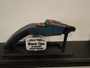 Star Trek BLACK OPS! Phaser Impreso en 3D Volver por demanda popular! - Imagen 1 de 5