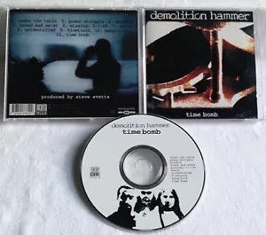 Demolition Hammer - Time Bomb CD OOP 1994 CM 7771-2 resurrection solstice death - Picture 1 of 8