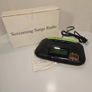 NIB-Vintage Surge Soda Screaming Alarm Clock Radio Coca-Cola Promo RARE - NIB - Picture 1 of 9