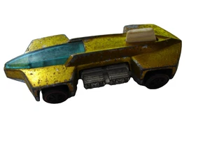 Vintage 1970 Hot Wheels What 4 Original Car US Hong Kong Metallic Yellow Color - Bild 1 von 12