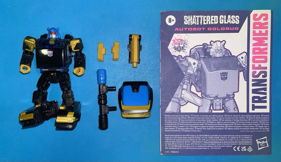 Transformers Shattered Glass Collection Hasbro Pulse Exclusive GOLDBUG Figure - Image 1 of 4