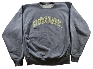 Notre Dame Sweatshirt Herren XL Blau NCAA Crewneck Pullover Fleece Fighting Irish - Bild 1 von 6