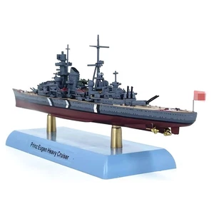 1/1000 Scale Diecast Alloy WWII German Prinz Eugen Heavy Cruiser Model Display - Picture 1 of 21