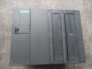 Siemens Simatic S7 - 300 / 6ES7 331-7KB02-0AB0 / 6ES7 313-6CF03-0AB0 SPS CPU - Bild 1 von 8