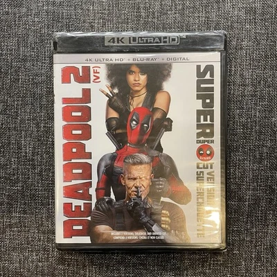 Deadpool 2 (4-Disc UHD/Blu-ray, 2018)  ⭐️ New Sealed * Plastic Damage* Foto 1 de 3