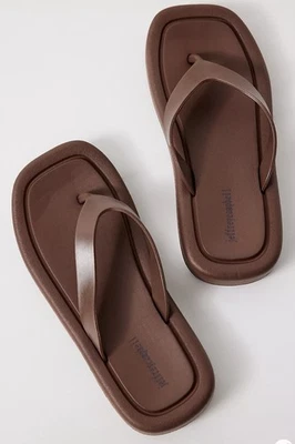 Chanclas privadas Free People Jeffrey Campbell Flying marrón mujer 10 agotadas Foto 1 de 4