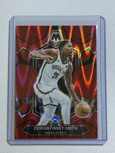 Dorian Finney-Smith - 2024 Mosaic Red Seismic Mosaic Prizm /299 SP #99 NETS - Picture 1 of 3