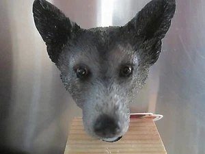 AUSTRALIAN CATTLE DOG BLUE INTERCHANGEABLE HEAD SEE  BREEDS,BODIES @ EBAY STORE - Picture 1 of 3