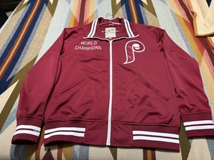 Mitchell & Ness Philadelphia Phillies 1981 Batting Practice Jacket XXL Tailored - Picture 1 of 7