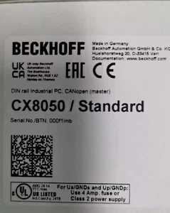 CX8050 BECKHOFF CPU Modules CX 8050 Brand New In Box Fast Shipping DHL/FedEx# - Picture 1 of 6