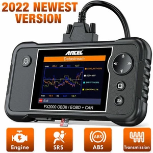 Ancel Fx2000 ABS SRS OBD2 Scanner Diagnostic Tool Code Reader Live Data Transmis - Picture 1 of 11
