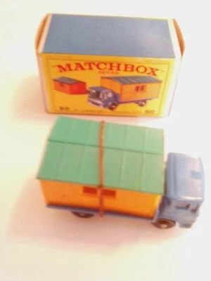 Camión Matchbox MB60 con oficina en el sitio excelente estado en caja Foto 1 de 3