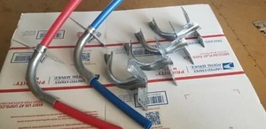 SOPORTES DE CURVATURA DE TUBO PEX 6, 1/2" METAL CON PLACA - Imagen 1 de 5